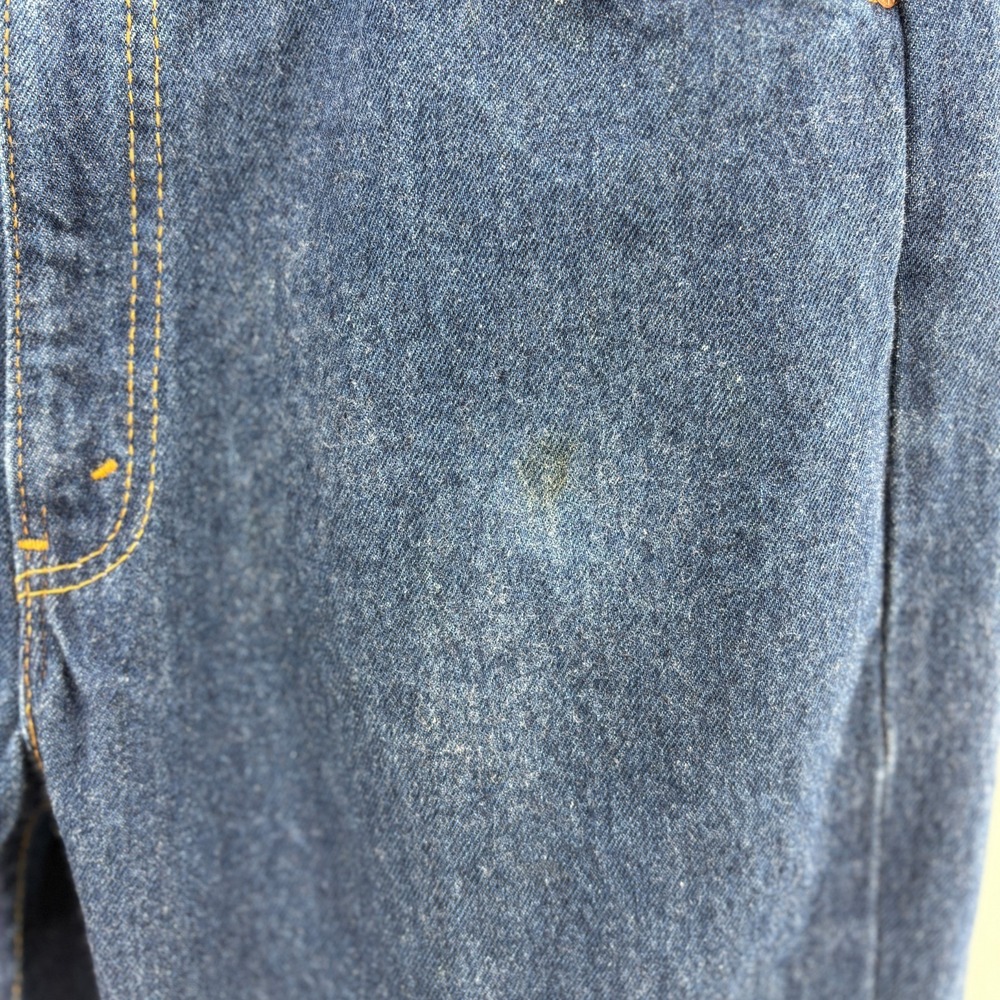 Vintage Levis 517 Jeans W35 L34 Orange Tab Bootcut Denim Made USA Western - Picture 11 of 16